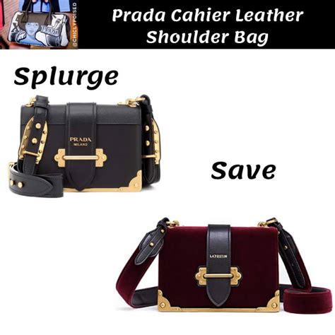 prada cahier dupe|Prada Bag Dupes to Look Like Luxury On a Budget .